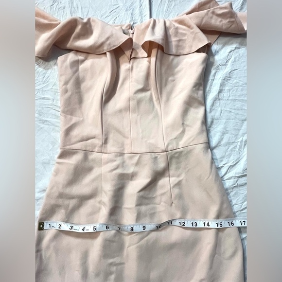 Miss Selfridge Pink/Cream Colored Women’s Size 4 Dress Preloved - Picture 6 of 12